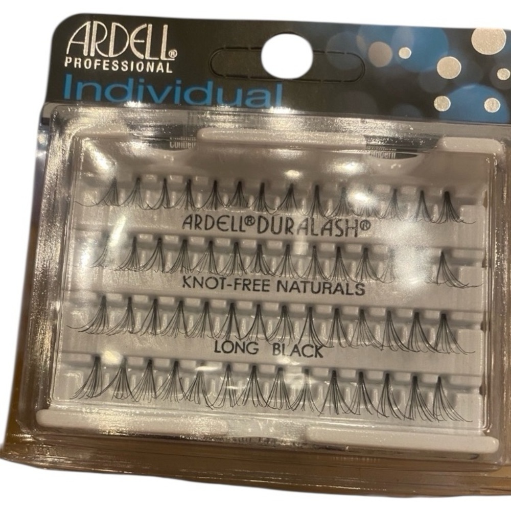 Ardell Lashes Individual Long Black New Unopened Pack of 3